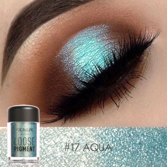 Focallure Other - Focallure Eyeshadow Loose Pigment - 17 Aqua